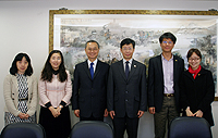 The delegation from Taiwan Chiao Tung University